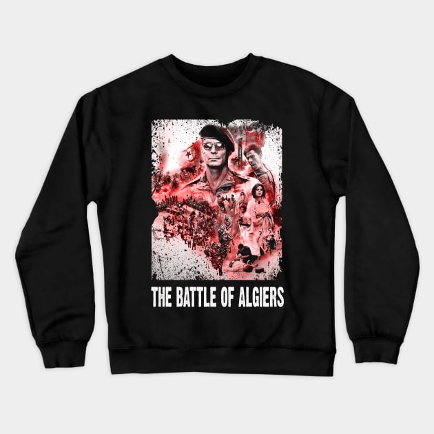 Grit and Resistance The Battle Film Tribute Tee Crewneck Sweatshirt by Camping Addict